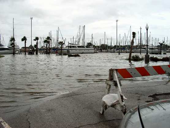 marina flooding