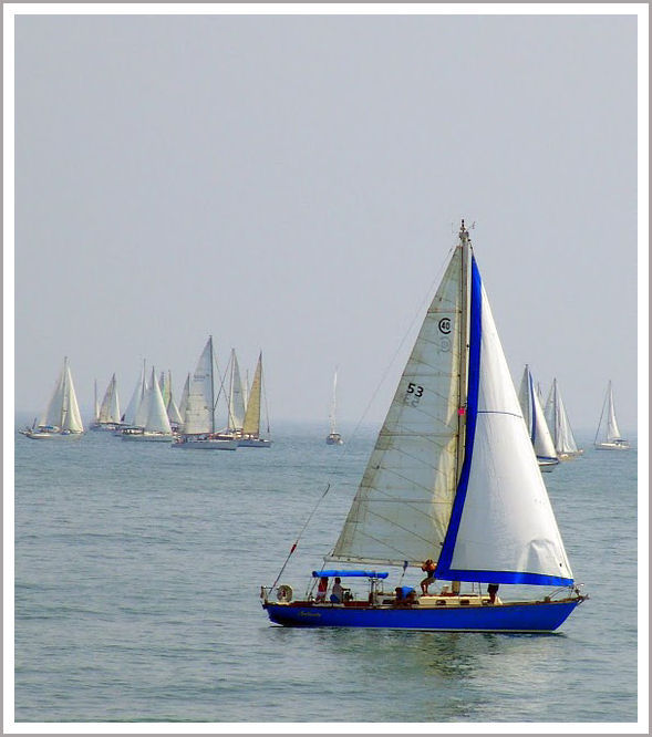 Charter boat sunrise