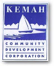 Kemah Community Development Corp Sail Boat Logo