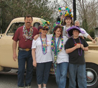 Mardi Gras Krewe du Lac King Many Alaniz and Queen Janet Lee