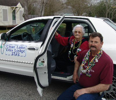 Mardi Gras Krewe du Lac King Many Alaniz and Queen Janet Lee