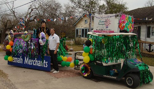 Mardi Gras Krewe du Lac King Many Alaniz and Queen Janet Lee