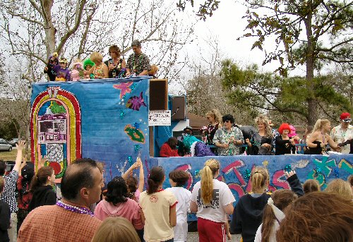 Mardi Gras Krewe du Lac King Many Alaniz and Queen Janet Lee