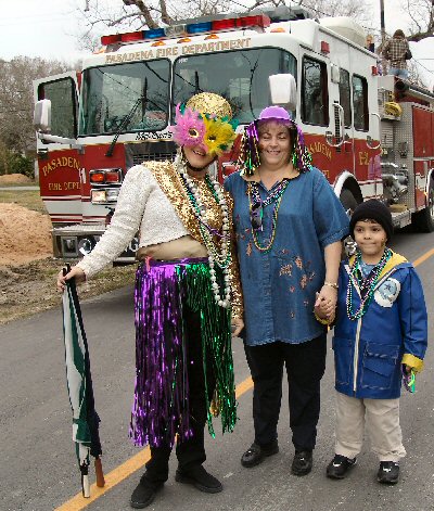 Mardi Gras Krewe du Lac King Many Alaniz and Queen Janet Lee