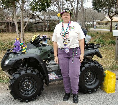 Mardi Gras Krewe du Lac King Many Alaniz and Queen Janet Lee