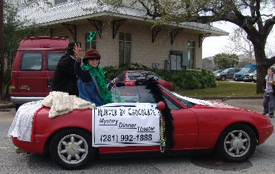 Mardi Gras Krewe du Lac King Many Alaniz and Queen Janet Lee