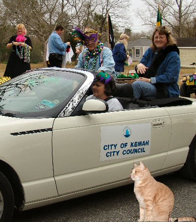 Mardi Gras Krewe du Lac King Many Alaniz and Queen Janet Lee